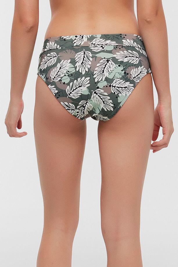 Army Leaves Wrap Bikini Altı - 3