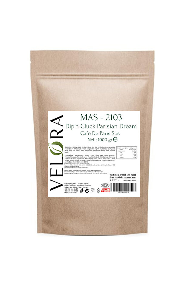 Cafe de Paris sos - 1000 gr
