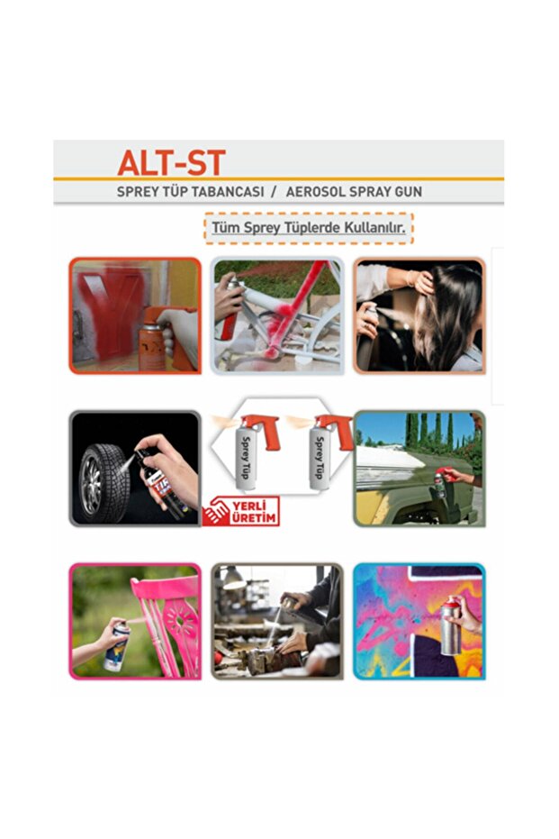 Alt-st Sprey Boya Aparatı - 6