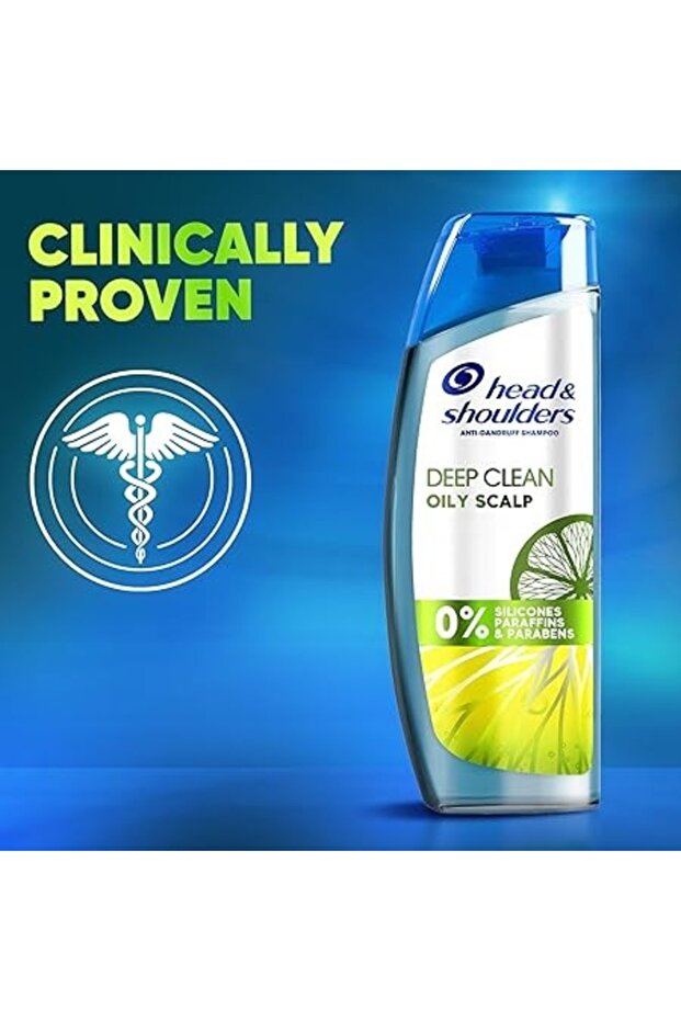 Head & Shoulders Deep Clean Oily Scalp Citrus Anti-Dandruff Shampoo Value Pack 2 x 400 ml - 5