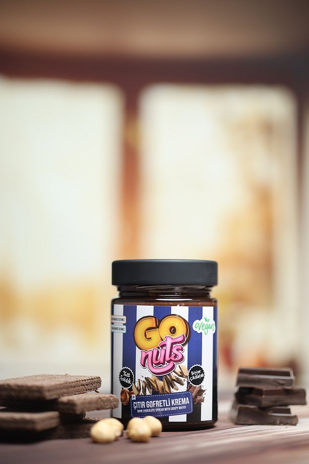 GO NUTS ÇITIR GOFRETLİ BİTTER KREMA 330 GR - 4