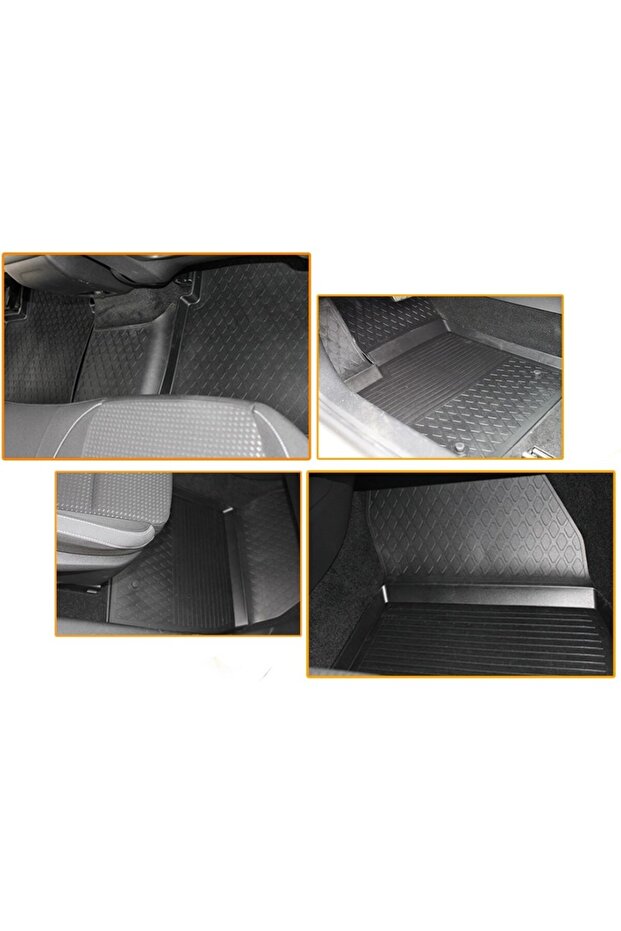 Fiat Doblo 4D Havuzlu Paspas 2010-2022 - 2