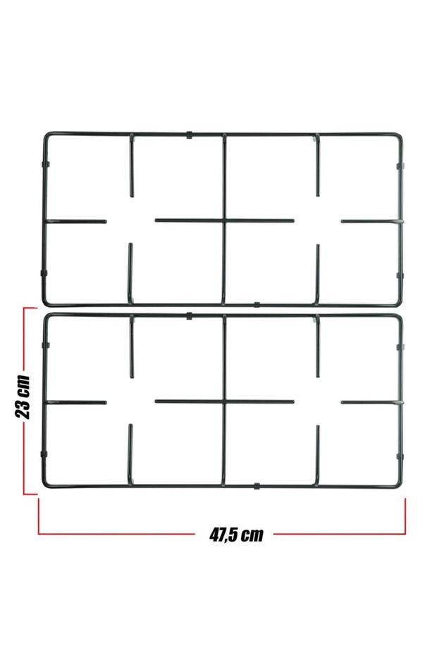 Üst Ocak Gözü Izgara Grubu 47,5 X 23 Cm ( 2 Adet ) - 1