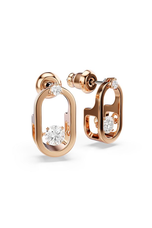Kadın Küpe North:Pe Oval Studs Czwh/Ros 5468118 - 3