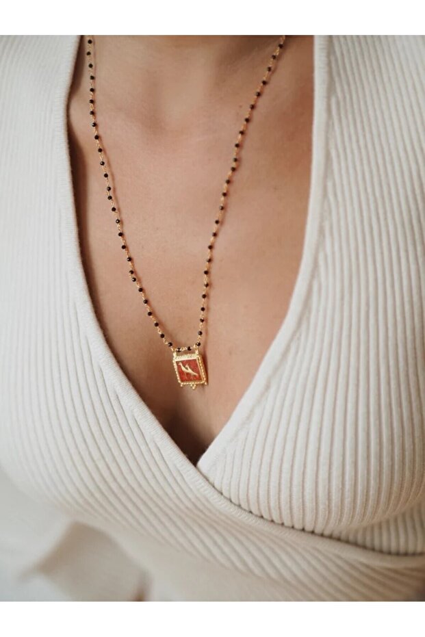 Mercan Turna Kolye - 3