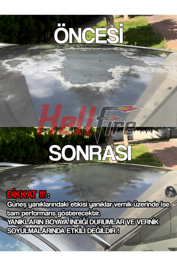 Hellfire Seramik Katkılı Wax Krem Cila 2'li (2x100 gr) - 6