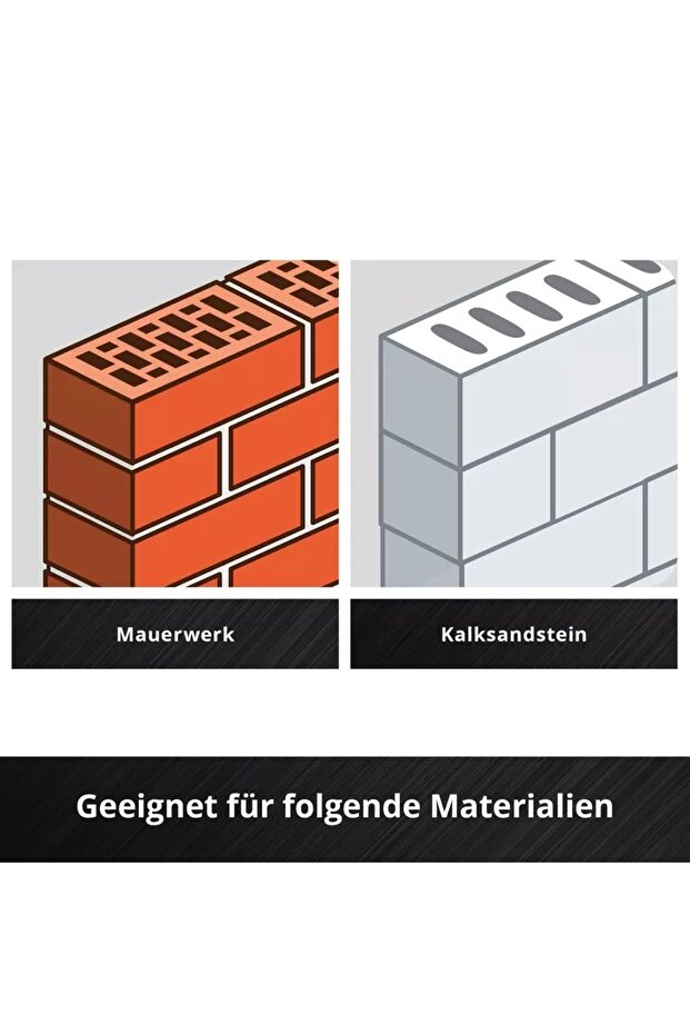 S-CASE 10 parçalı duvar matkap ucu seti - 6