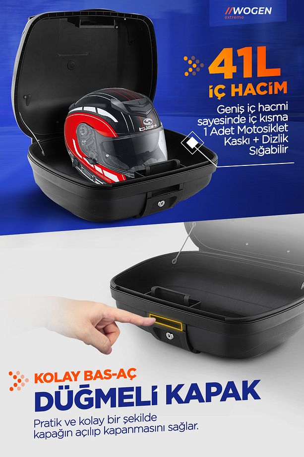Wg41 Arka Çanta 41 Litre Basic (SİYAH) - 2