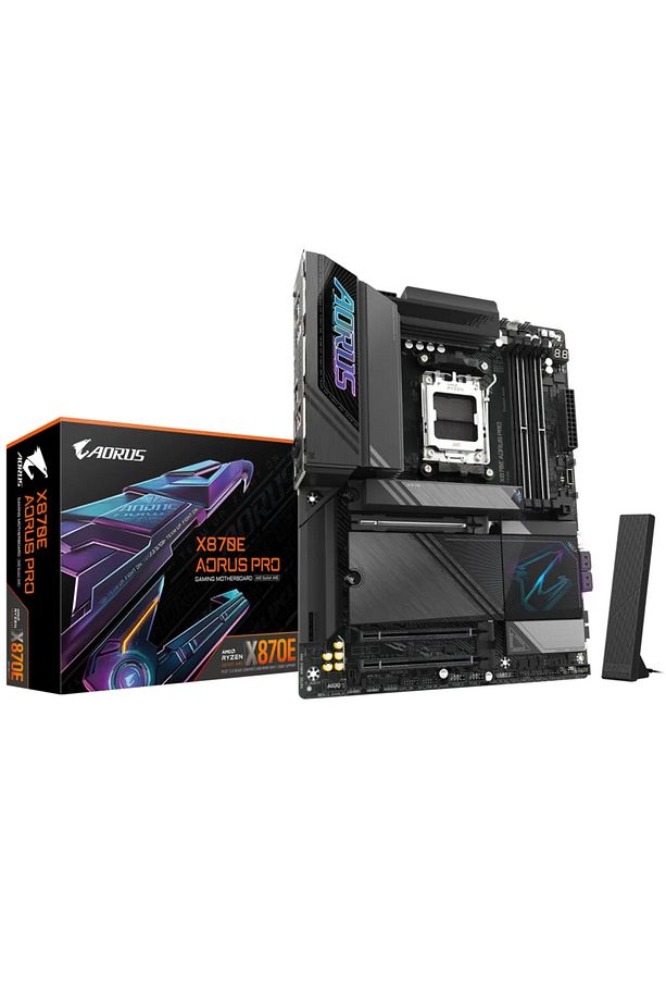 X870E Aorus Pro Soket AM5 DDR5 8200(OC) MHz ATX Gaming (Oyuncu) Anakart - 1