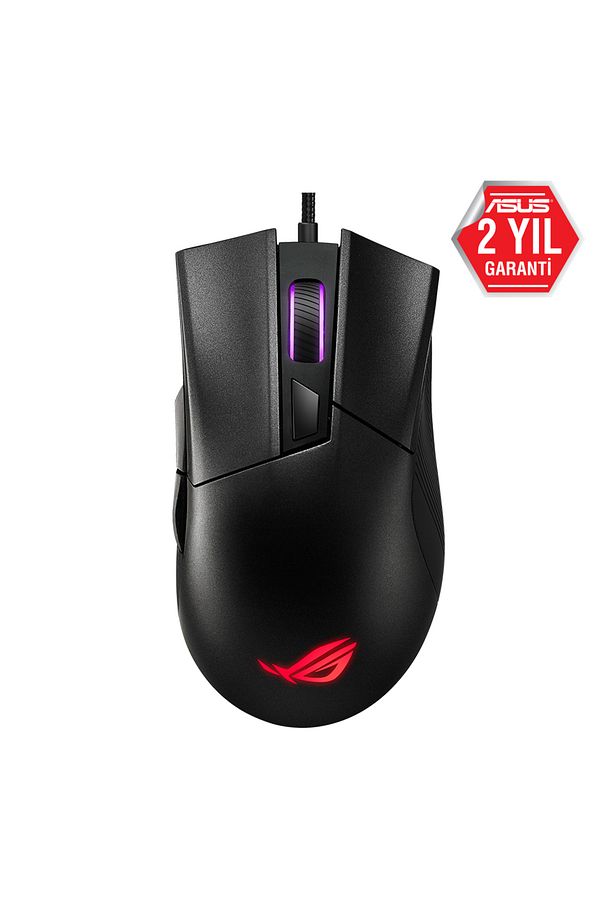 ROG Gladius II Core 6200DPI 6 Tuş Optik RGB Kablolu Gaming (Oyuncu) Mouse - 1