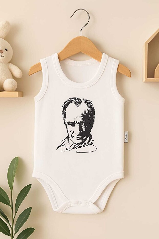 Beşer Baby Screaming Zıbın April 23 Atatürk Printed
