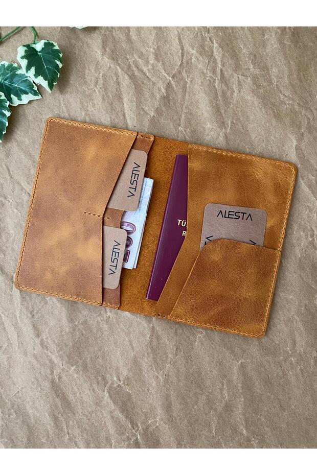 Handmade Genuine Leather Passport Case