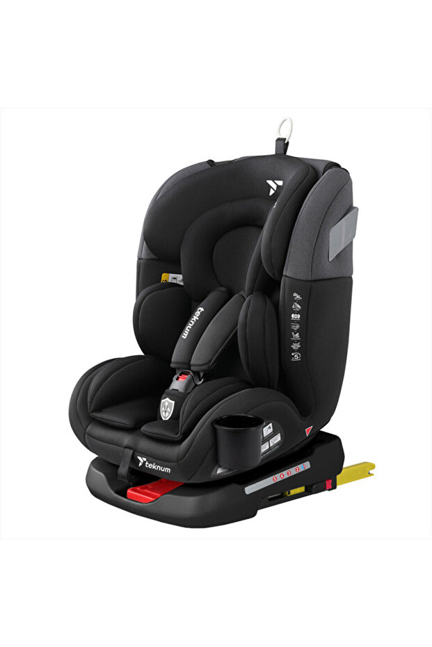 Teknum Evolve 360° Car Seat 0 - 12yrs Black with Isofix