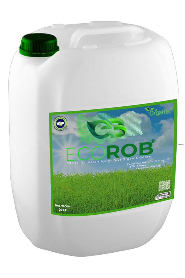 EcoRob Bitkisel Aminoasit İçeren Sıvı Organik Gübre 20 Lt - 4