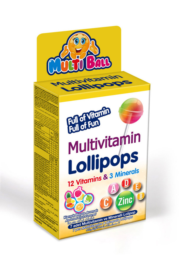 7 Multiball Multivitamin Lollipops - 2