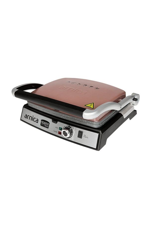 Tostit Maxi Granit Rose 2000 W Tost Makinesi - 1