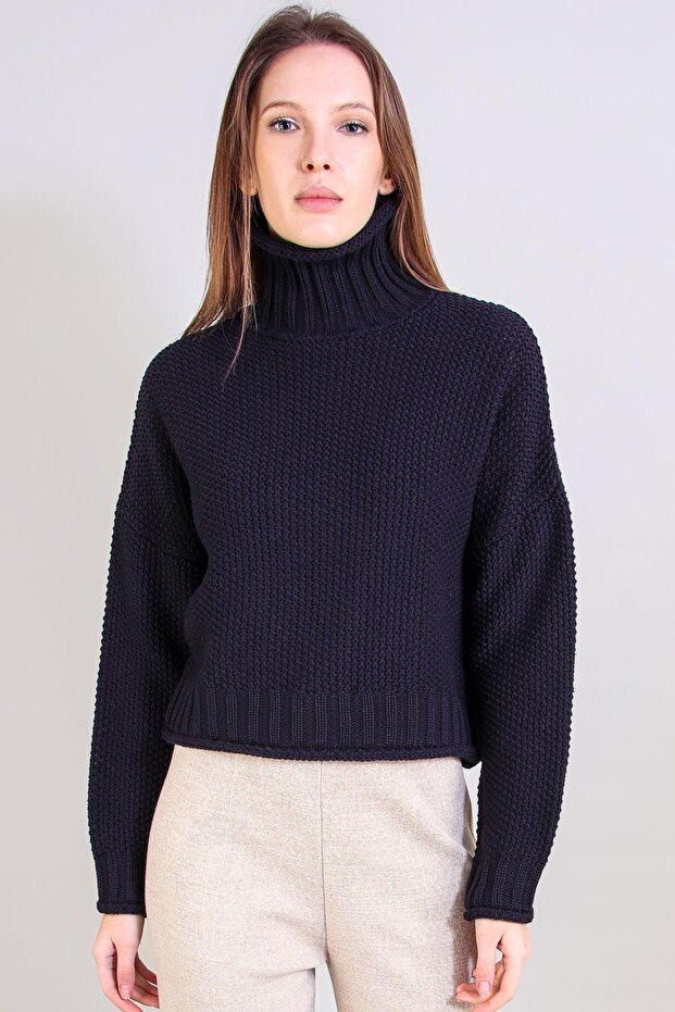 Fisherman's Collar Knitwear Sweater (B20-18842)