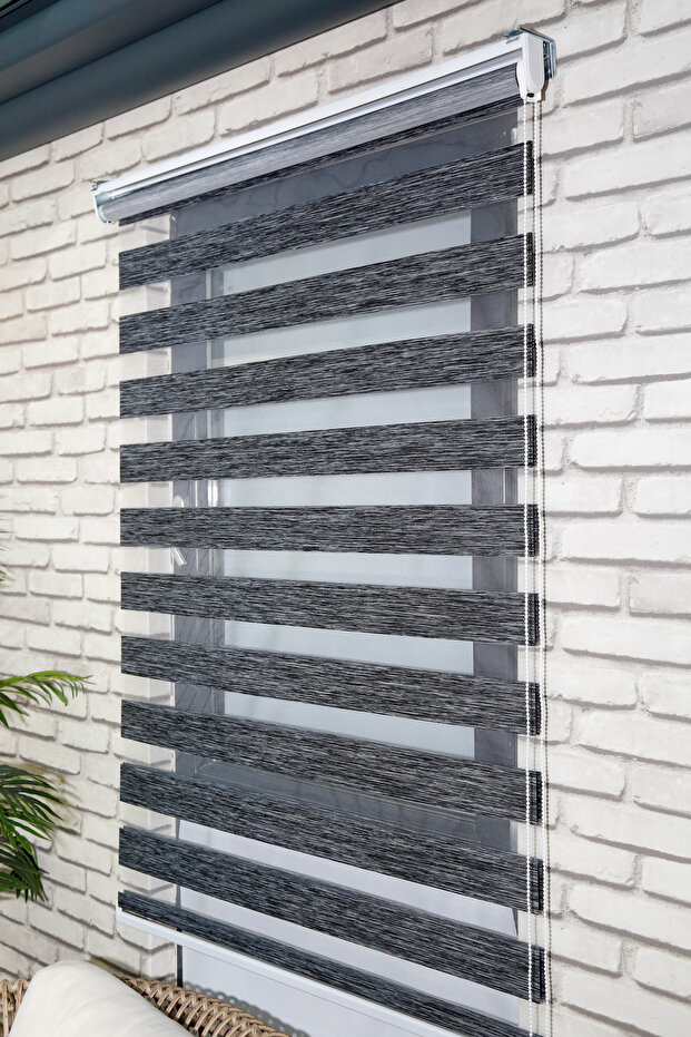 Bambu Kumaş Zebra Perde - 1