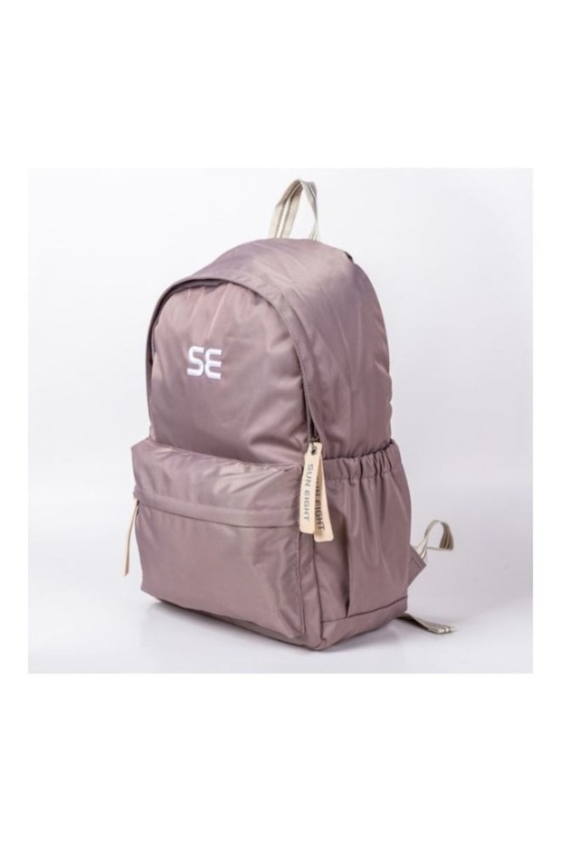 Polyester School Backpack Brown - 2