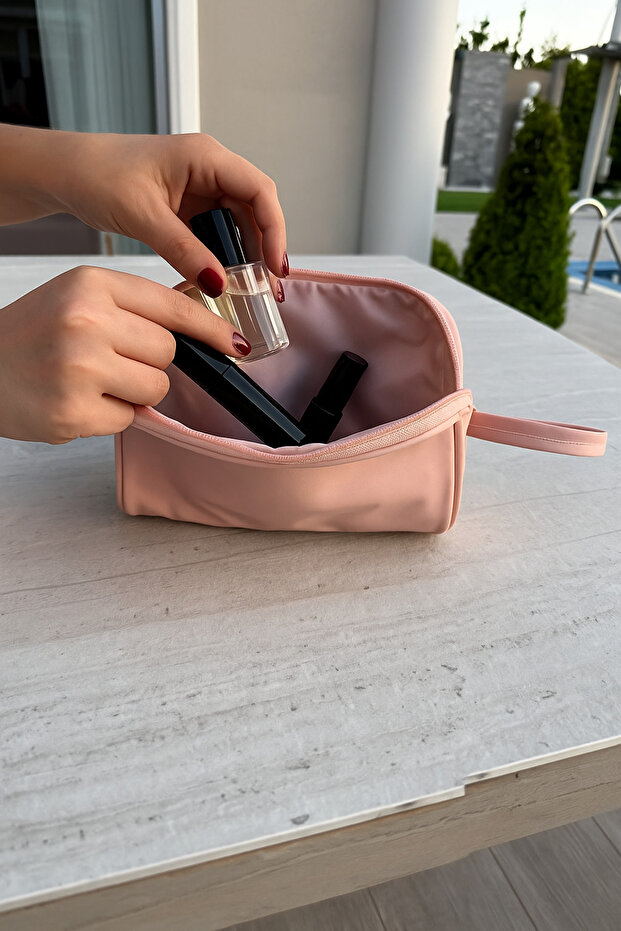 حقيبة مكياج بنمط عادي - 3