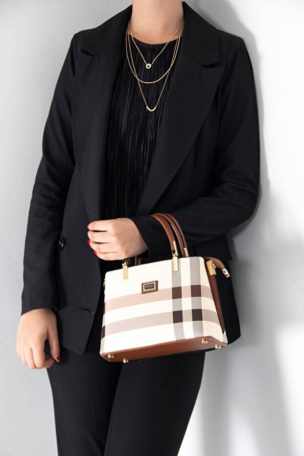 Cream - Tan Sp987 Women's Handbag