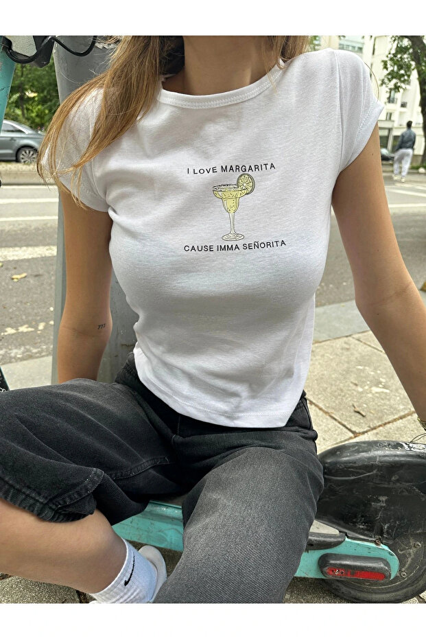 y2k I love Margarita T-shirt