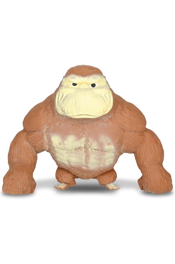 SQUISHY TOYS GORİL SUKUŞİ STRES GİDERİCİ OYUNCAK MAYMUN SQUİSHY KUMLU - 4