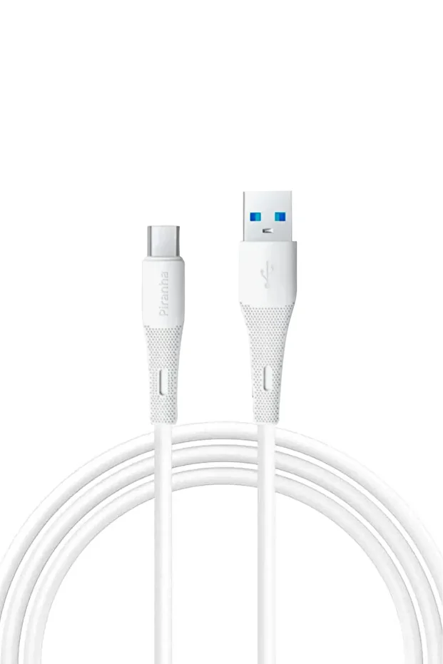 3374 Type-c To Usb-a Silikon Şarj Kablosu / 3a Hızlı Şarj / 1 Metre Kablo Uzunluğu - 1