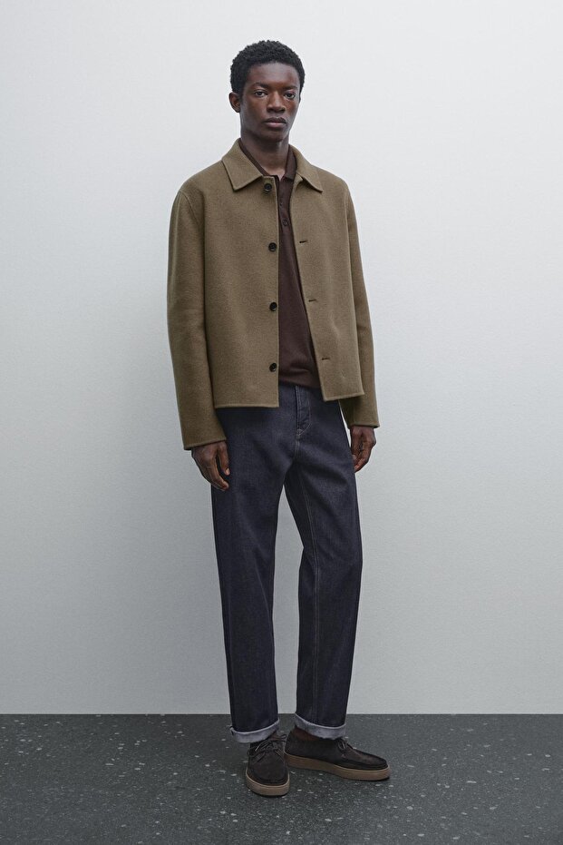 Yün karışımlı ceket - 1