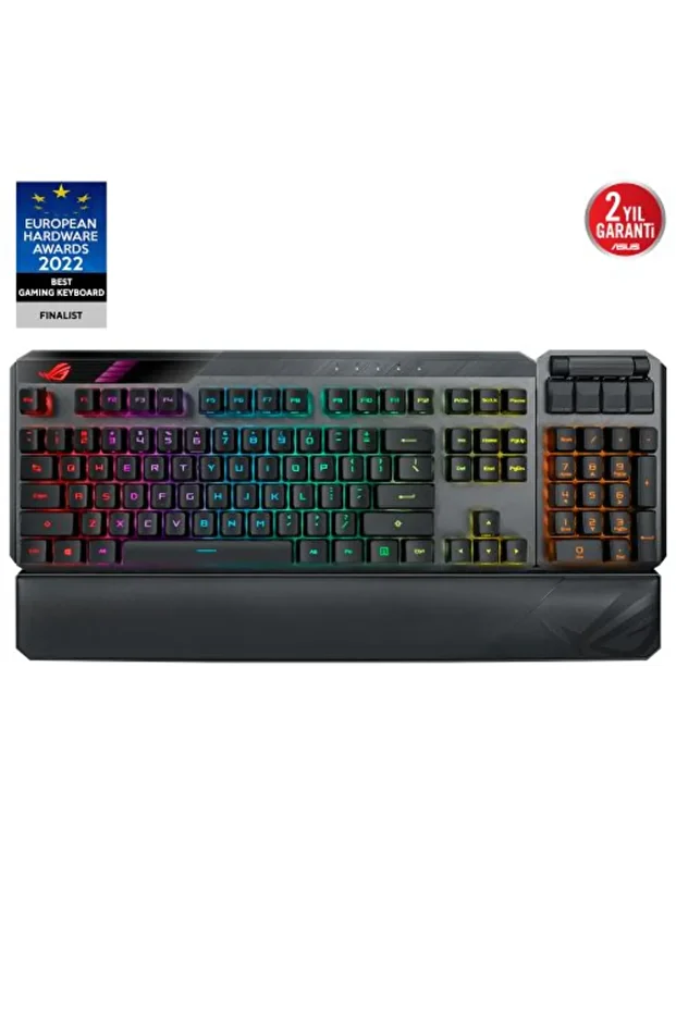 ROG Claymore II ROG RX Red Optik Mekanik Switch Modüler TKL RGB Mekanik Kablosuz Gaming (Oyuncu - 1