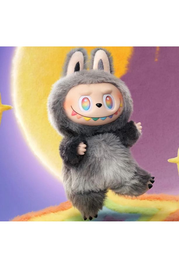 Labubu The Monsters Big into Energy Gri Renk Series ID (Secret Version) Vinyl Plush Pendant - 2