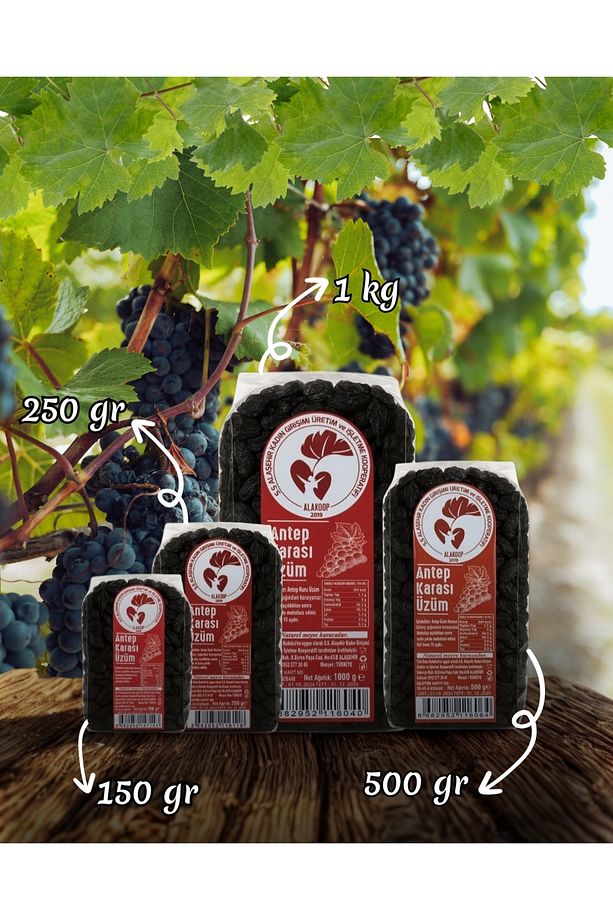 Antep Karası Kuru Üzüm 1 Kg. - 4