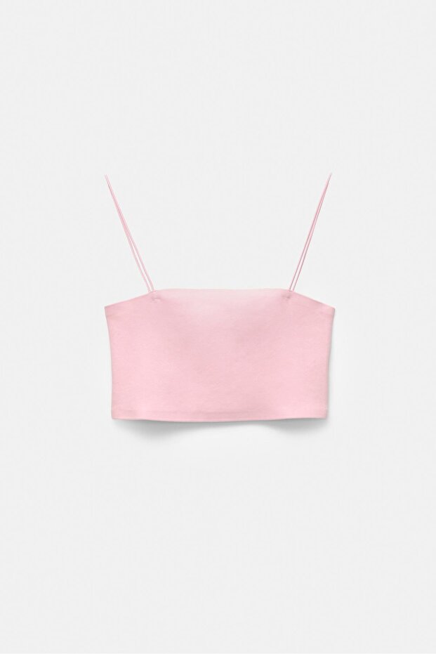 Askılı crop top - 5