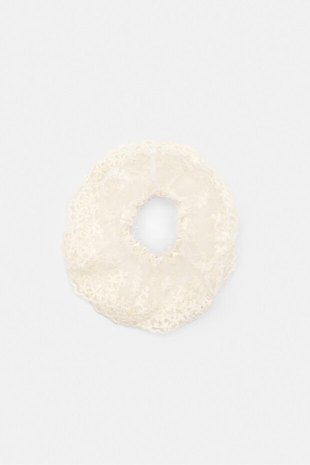 Dantelli saç tokası - 5