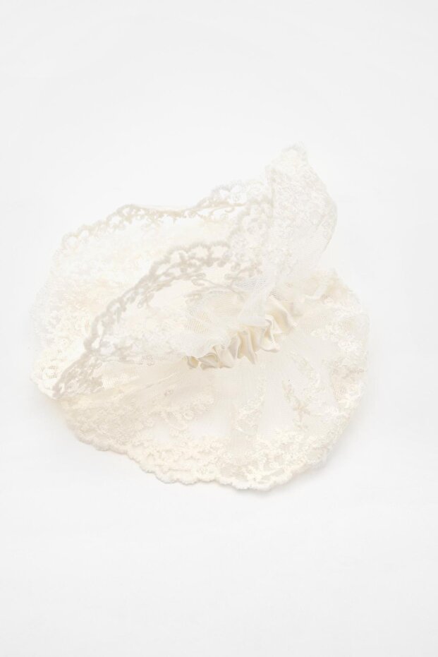 Dantelli saç tokası - 4