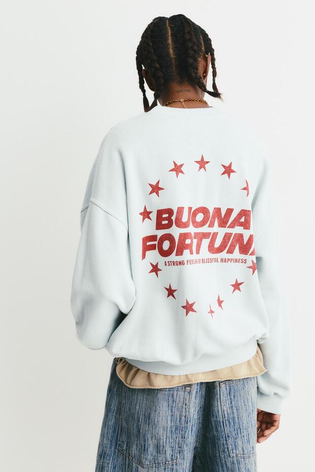 Yıldızlı sweatshirt - 1