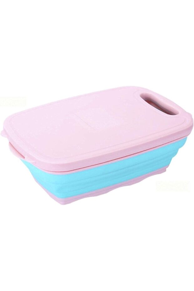 9 in 1 Multipurpose Silicone-Based Foldable Kitchen Cutting Board - 1