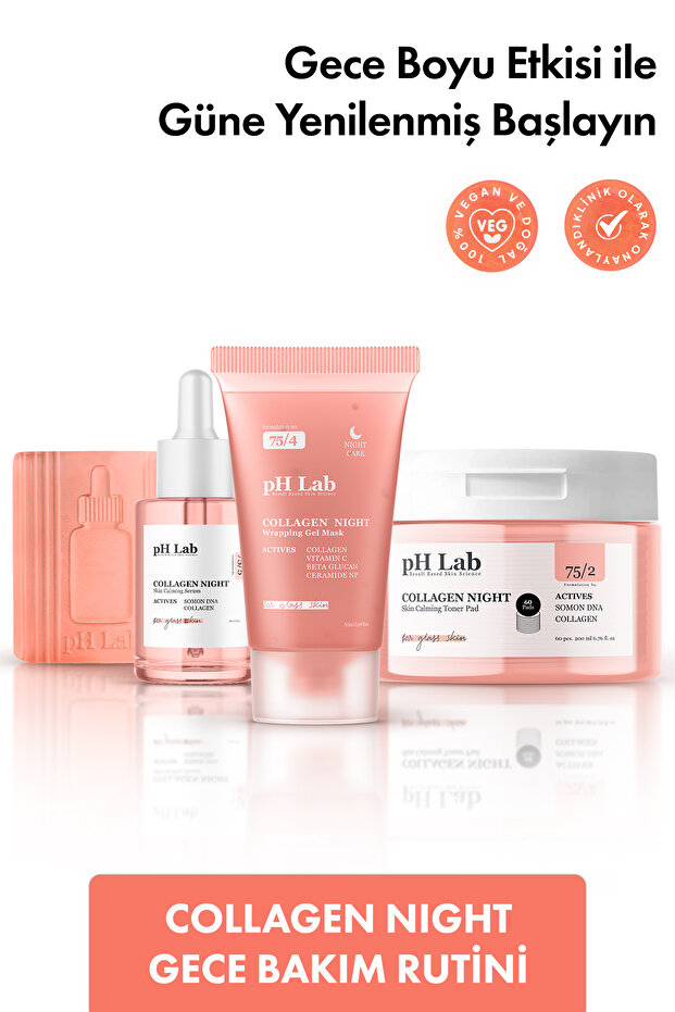 Phlab Collagen Night Gece Bakım Rutini - 1