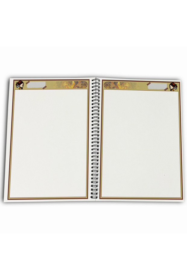 Genshin Impact Chiori Unlined A4 School Notebook 72 Sheets Model 3 - 4