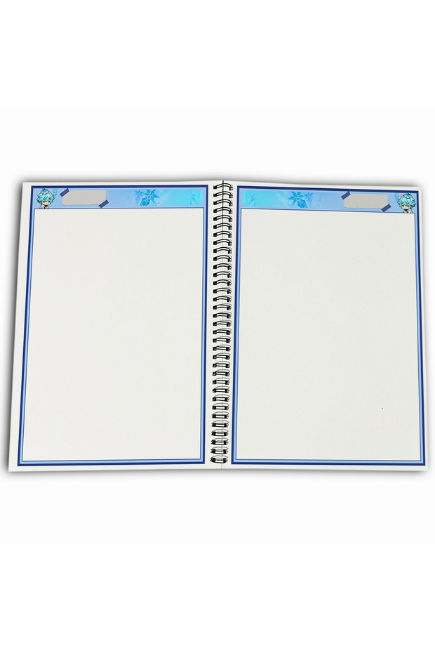 Genshin Impact Chongyun Unlined A4 School Notebook 72 Sheets Model 1 - 4