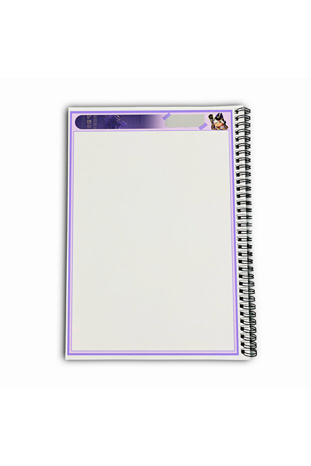 Genshin Impact Cyno Unlined A4 School Notebook 72 Sheets Model 3 - 6