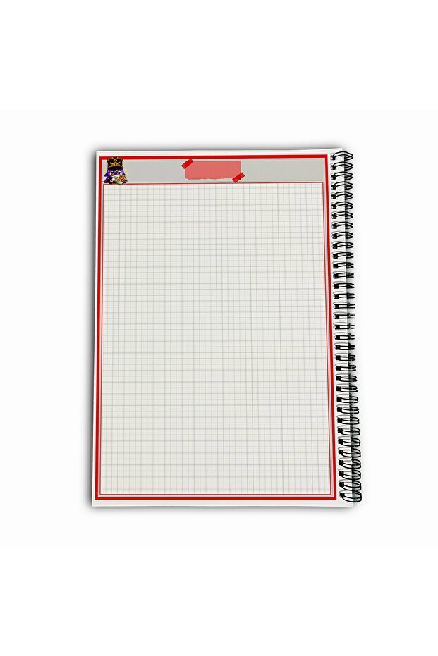 Genshin Impact Chevreuse Checkered A4 School Notebook 72 Sheets Model 1 - 6