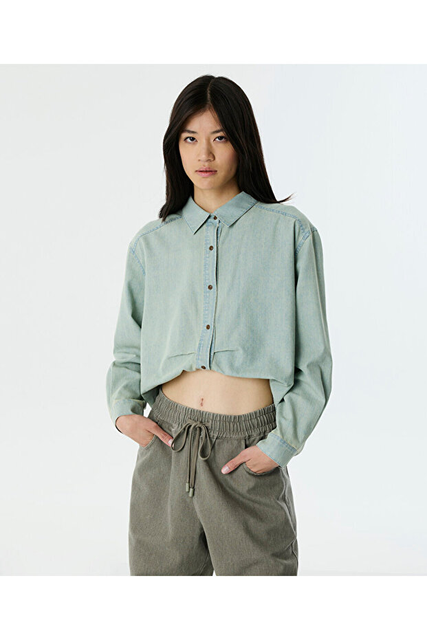 ÇİFT PARÇA GÖRÜNÜM BLUZ - 1