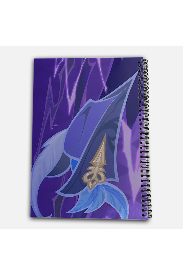 Genshin Impact Clorinde Unlined A4 School Notebook 72 Sheets Model 3 - 3