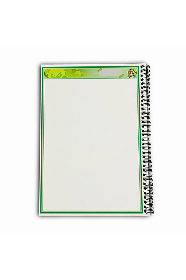 Genshin Impact Collei Unlined A4 School Notebook 72 Sheets Model 3 - 6