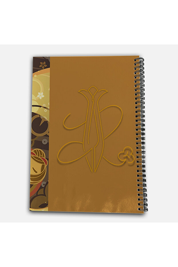 Genshin Impact Chiori Checkered A4 School Notebook 72 Sheets Model 2 - 3