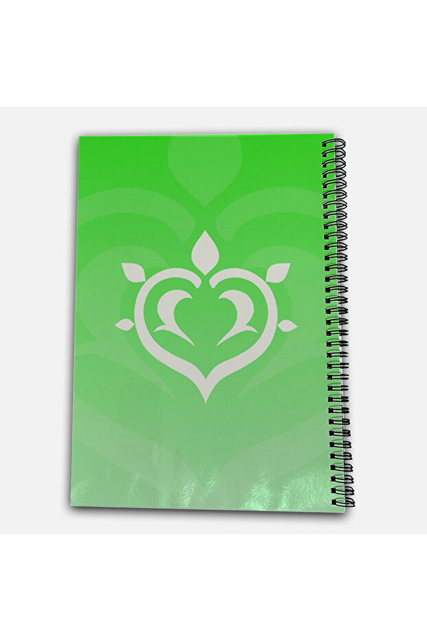 Genshin Impact Collei Checkered A4 School Notebook 72 Sheets Model 1 - 3