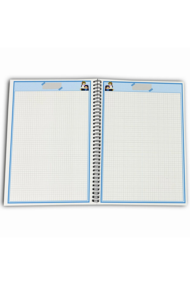 The Apothecary Diaries Jinmao Checkered A4 School Notebook 72 Sheets Model 3 - 4
