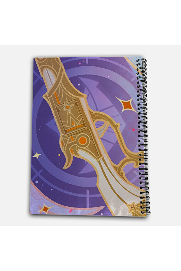 Genshin Impact Chevreuse Unlined A4 School Notebook 72 Sheets Model 3 - 3