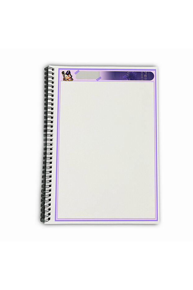 Genshin Impact Cyno Unlined A4 School Notebook 72 Sheets Model 3 - 5